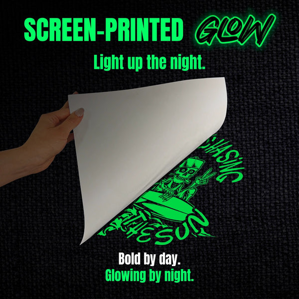 Screen-Printed Glow