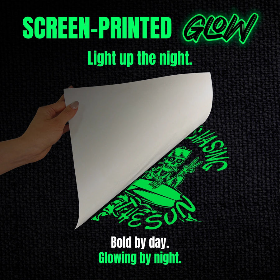 Screen-Printed Glow